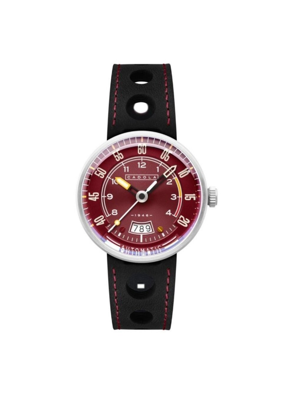 NWT Cadola Rpm Automatic Red Dial Men's Watch